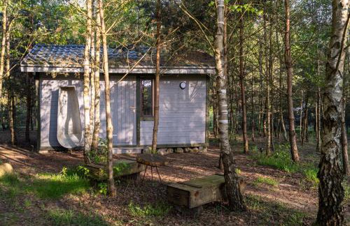 Sosnowy Raj domki nad rzeką Wkrą - Foto 45