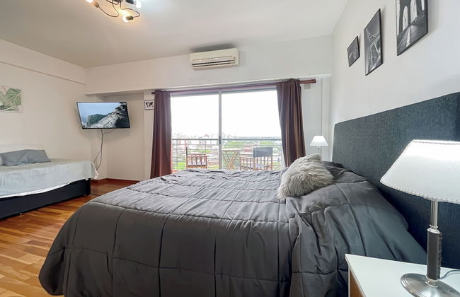 Cozy Studio on a High Floor With Panoramic Views in Villa Urquiza - Foto 5