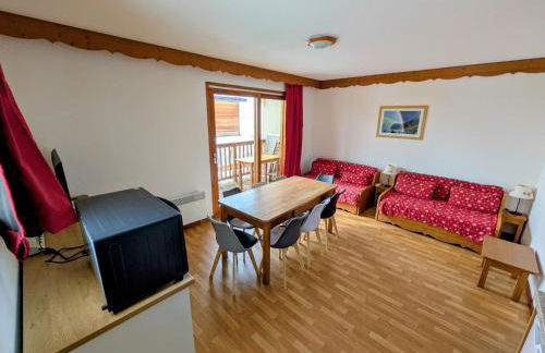 Appartement 4 pièces pour 6-8 personnes, 2 chambres, 1 cabine, 2 canapés-lit double dans le salon, au pied des pistes et piscine l'été, wifi fibre - Foto 67