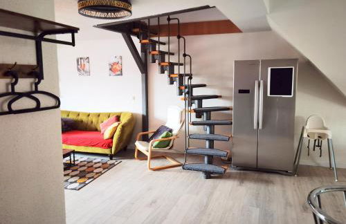 großes offenes Loft oder kleine gemütliche Wohnung mit Balkon - Foto 66