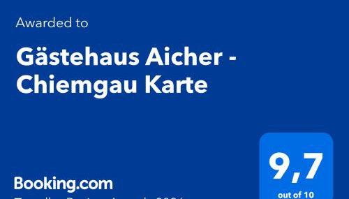 Gästehaus Aicher - Chiemgau Karte - Foto 5