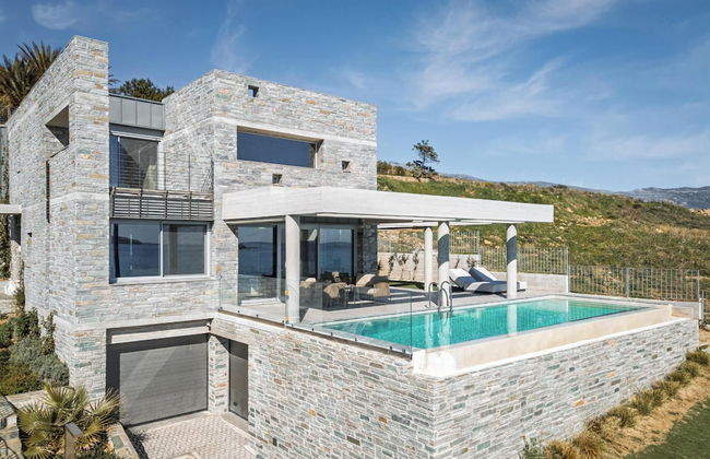 Luxurious Seafront Villa Karystos - Foto 45