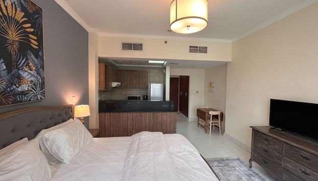 Stylish Studio With Balcony in Downtown Dubai - Foto 4, Habitación