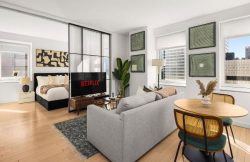 Times Square Studio King Bed Steps to Broadway - Foto 14