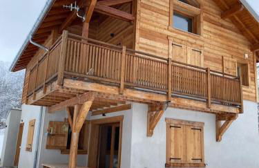 Chalet plein sud 10 personnes garage privé cheminée - Foto 1