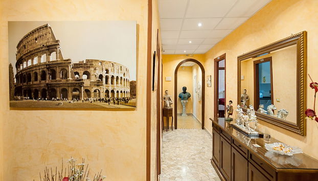 Zona de estar del vestíbulo