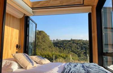 Cabana charmosa com vista deslumbrante! - Foto 9