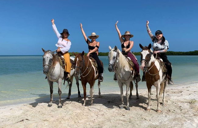 Horse Riding In Holbox - Photo 3