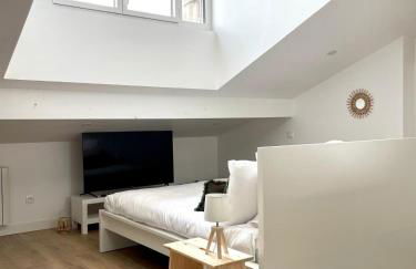 Studio Hypercentre Casteljaloux - Moderne - Calme - Wifi - TV - - Foto 14