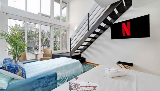 Central Bright Apartment on two Floors Turquoise - Foto 2, Habitación