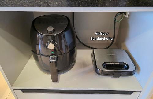 Flat novo e moderno, 4 pessoas ao lado do Paraguai - Foto 14