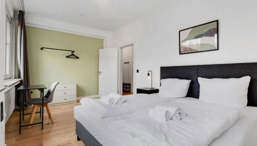 Apartment Düsseldorf 100QM, 6 Personen, Balkon, Messe, Küche - Foto 2