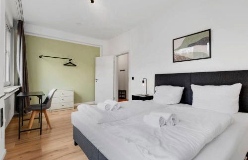 Apartment Düsseldorf 100QM, 6 Personen, Balkon, Messe, Küche - Foto 2