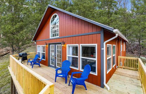 Loft Cabin w, Hot Tub, Fire Pit, Huge Deck & WiFi! - Foto 15