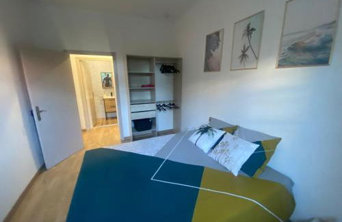 T2 calme avec jardin terrasse et barbecue - Foto 8