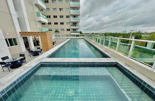 Ap próx ao Shopping com garagem, piscina e ar - Foto 2