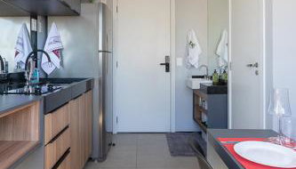 Studio 1515 moderno-vergueiro-paraíso e Liberdade-sp - Foto 2, stove, minibar