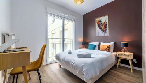 Chic & Cosy - Private Parking - Between Paris & DisneyLand - 5min TrainStation, Big Mall - Foto 5