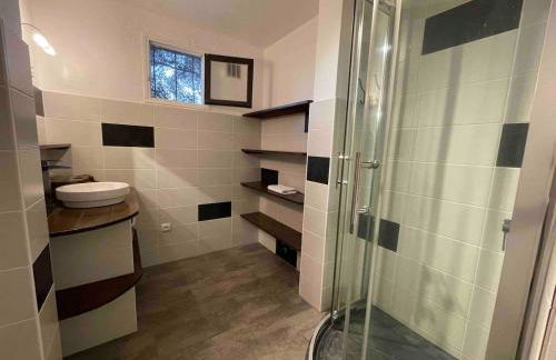 Corse villa sea view 180 AC 4 bedeooms sleeps 10 - Foto 18