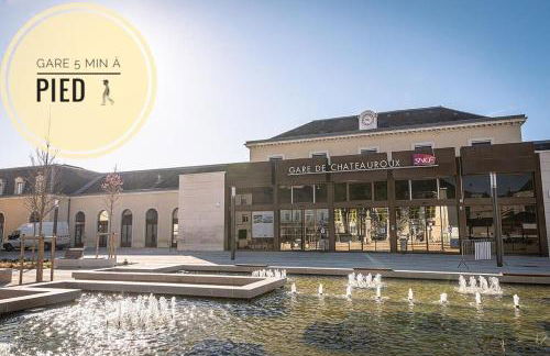 Côté cour - Gare centre, tout équipé, climatisé, linges fournis - Foto 21