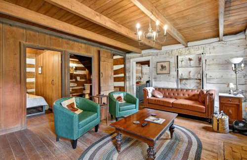 Historic Restored Farmhouse with Cowboy Cauldron Fire Pit Near Ice Mountain, Capon Bridge, West Virginia - Foto 11