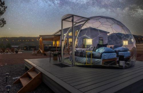 Sky Dome Hot Tub Climbing Wall Hammock Tents EV - Photo 2