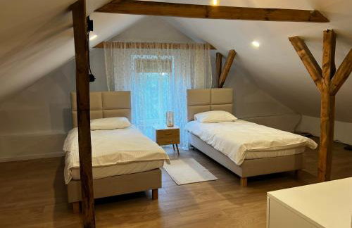 Dom w lesie przy stawach - Foto 43