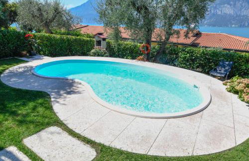 Villa Mimosa-Con piscina e vista lago - Foto 4