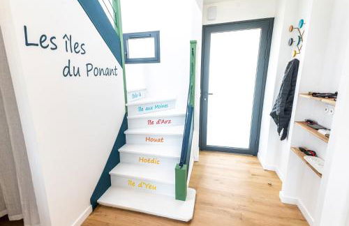 Villa Ponant 5 étoiles à Doëlan, piscine face mer - Foto 20