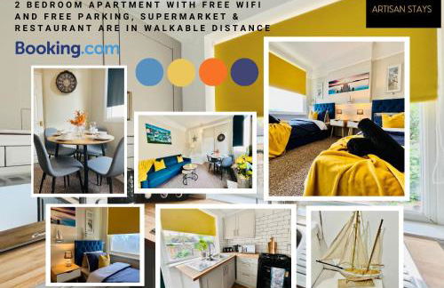 Deluxe Apartment in Southend-On-Sea by Artisan Stays I Free Parking I Sleeps 5 - Foto 25