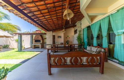 Paraíso de Tabuba - casa de aluguel por temporada - 32km de Maceió-AL - Pé na areia - 24h de Frente para o mar - Photo 6