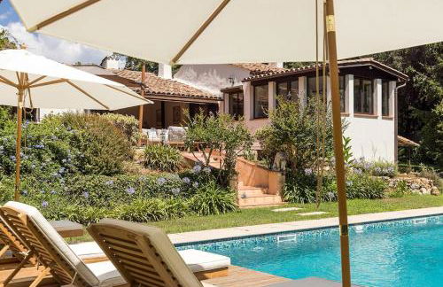 Superbe villa de 5 suites, climatisation, piscine, tennis, hauteurs de St Paul - Foto 13