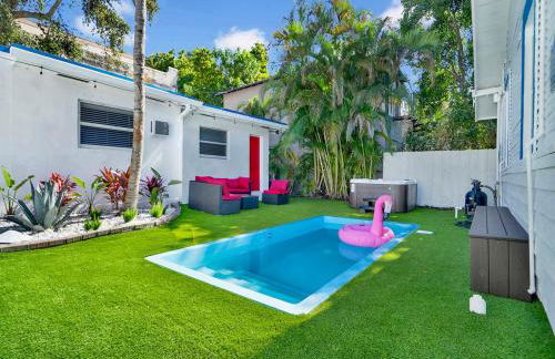 Bungalow House 6 BR Pool Little Havana - Foto 4