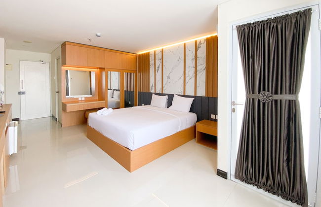 Cozy Living Studio (No Kitchen) At Sentraland Semarang Apartment - Foto 2