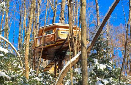 Stunning Tree House Rental in the Forest near Beckley, West Virginia - Foto 10