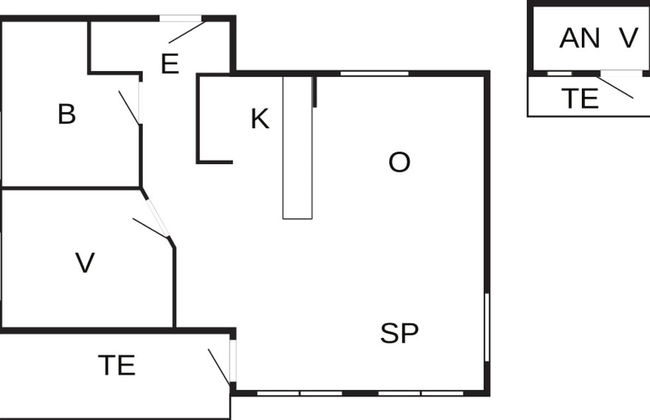 6 Person Holiday Home in Jaegerspris - Foto 7