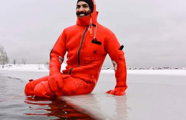 Flutuação em um lago congelado - Foto 3
