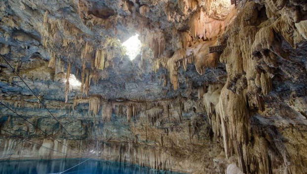 Uno de los cenotes que visitaremos