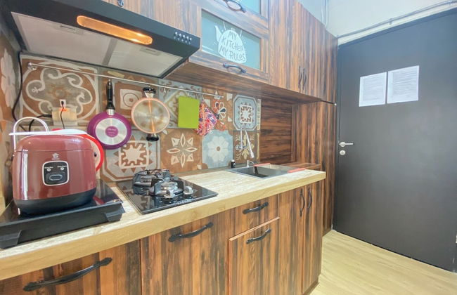 Scandinavian Studio Room At Grand Asia Afrika Apartment - Foto 4