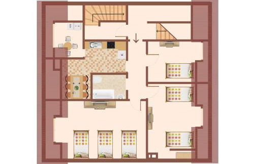 VAZ Apartments Vogelheim Monteur-Base 3 Zim Apartments mit Highspeed-WLAN - Foto 20