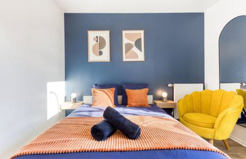 Skylounge- 8Pers -Families - Pros -Terrace- BBQ -Parking- WIFI - Foto 20