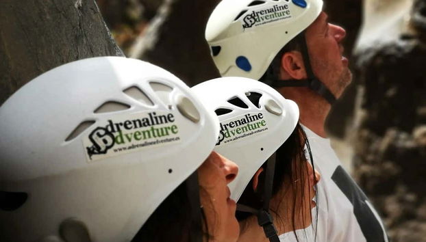 Getting our helmets on