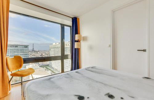 Paris luxury Apartment 75m2 with Eiffel Tower View, metro 1 min, parking - Foto 32
