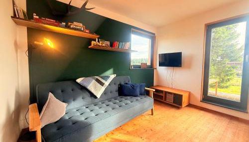 Tiny Chalet Stuga Am Rennsteig mit Kamin und Garten, Hunde Willkommen - Foto 4