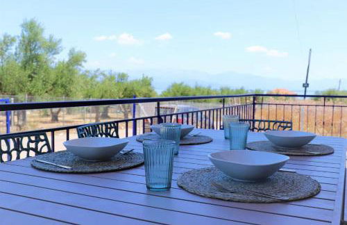 VILLA BLUE COCOON - Chrani Messinia Peloponnese- Rooftop sea view 550 m from beach next to Kalamata Koroni Costa Navarino - Foto 14