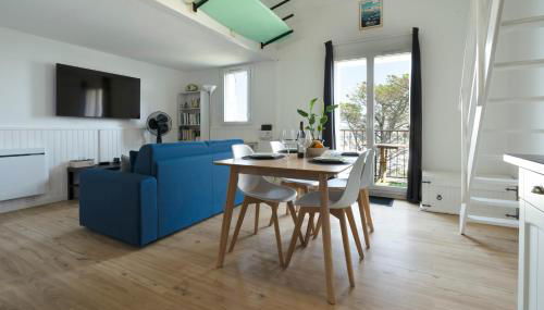 Duplex Premium - Balcon Vue Port - 100m de la Plage - 4 Pers - TV 4K - Foto 2