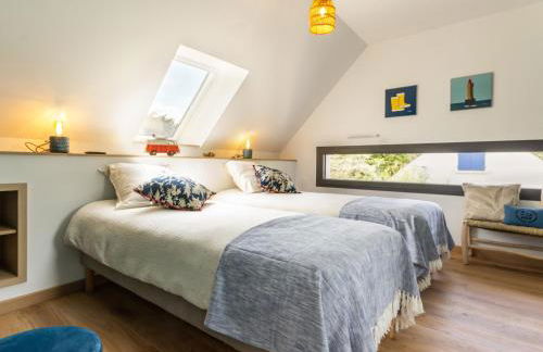 Maison moderne et lumineuse à 900m de la plage, jardin privé, terrasse, barbecue et 2 vélos adultes inclus. - FR-1-306-1204 - Foto 3