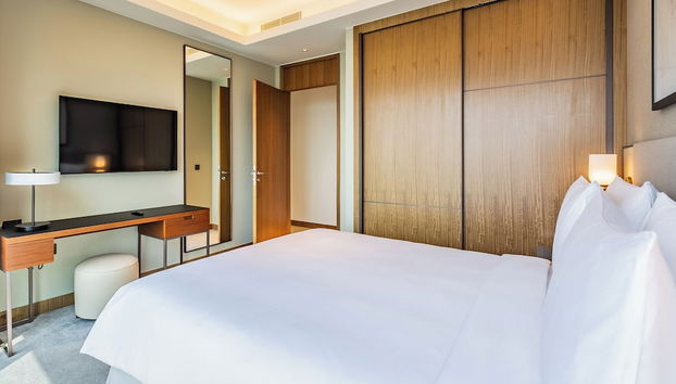 Elegant Apt with Prime Burj Khalifa View - Foto 4, Habitación