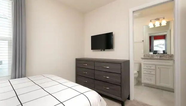 Solterra Resort 5br W/pool Spa New Disney! - Foto 2, Habitación