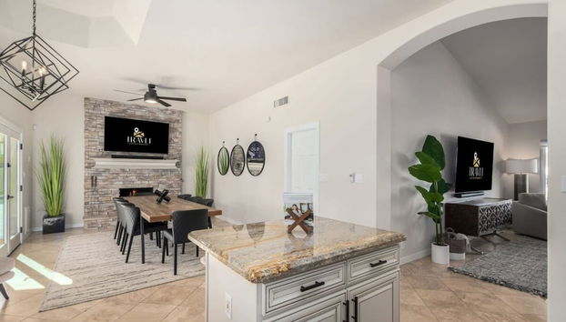 Modern Family Retreat - Pool Spa Firepit Putt Grn - Foto 5, Habitación